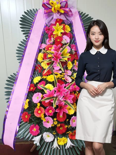 엘블레스 3단화환 기본형